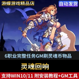 灵魂回响70端单机版6职业支持win10win11完整任务GM刷灵魂币物品