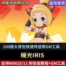 瞳光单机版网游支持win10任务完善支持二转单人副本内置GM面板